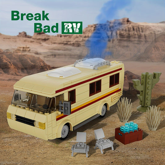 439pcs Building Block RV, Building Block Model, TV Series, Exquisite Collectibles, Christmas, Halloween And Birthday Gifts