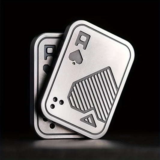 A K Series Fidget Slider - Metal Push Card EDC Magnetic Slider for Stress Relief and Hand Decompression